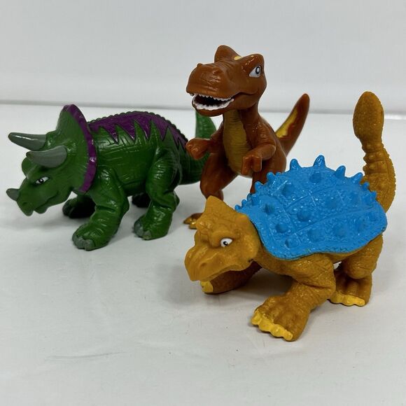 Mattel Go Diego Go Dora Dinosaur Rescue Mountain Dino Lot Replacement 3 Piece - Picture 1 of 16